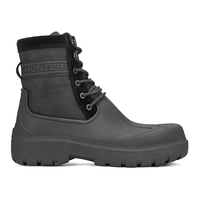 Men Insulated and Snow Boots Hunter Boots London Insulated Waterproof Duck Boots Black Men Insulated and Snow Boots Hunter Boots London Insulated Waterproof Duck Boots Black