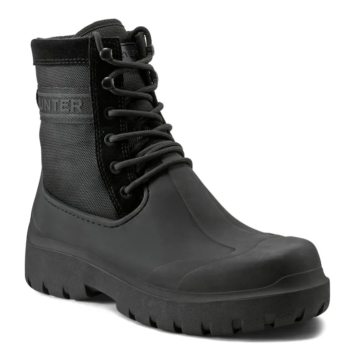 Men Insulated and Snow Boots Hunter Boots London Insulated Waterproof Duck Boots Black Men Insulated and Snow Boots Hunter Boots London Insulated Waterproof Duck Boots Black
