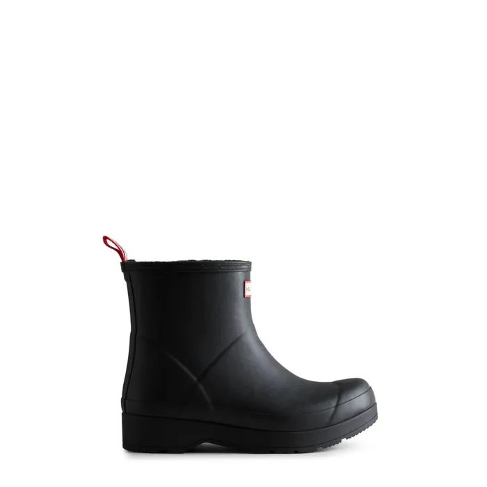 Men Insulated and Snow Boots Hunter Boots PLAY Insulated Vegan Shearling Short Rain Boots Black Men Insulated and Snow Boots Hunter Boots PLAY Insulated Vegan Shearling Short Rain Boots Black