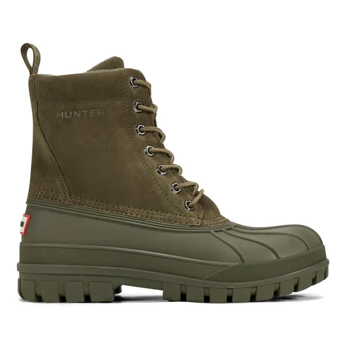 Men Insulated and Snow Boots Hunter Boots Southall Insulated Waterproof Duck Boots Medium Green Men Insulated and Snow Boots Hunter Boots Southall Insulated Waterproof Duck Boots Medium Green