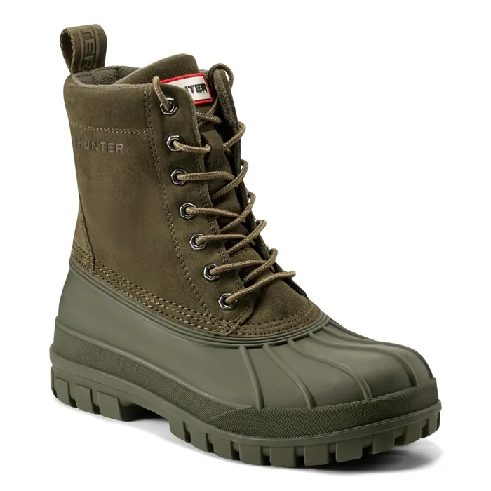 Men Insulated and Snow Boots Hunter Boots Southall Insulated Waterproof Duck Boots Medium Green Men Insulated and Snow Boots Hunter Boots Southall Insulated Waterproof Duck Boots Medium Green