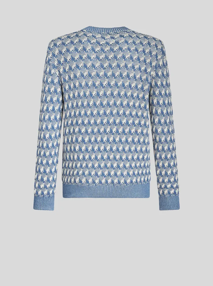 Men Jacquard Sweater Etro Knitwear