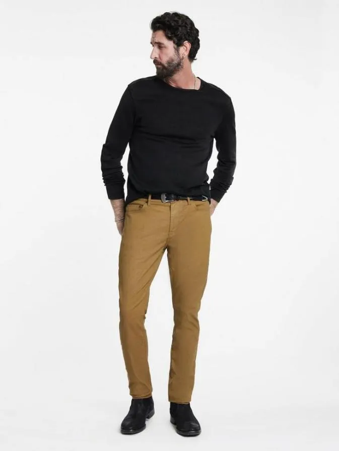 Men Jeans John Varvatos J704 8211 TAPERED FIT Jute