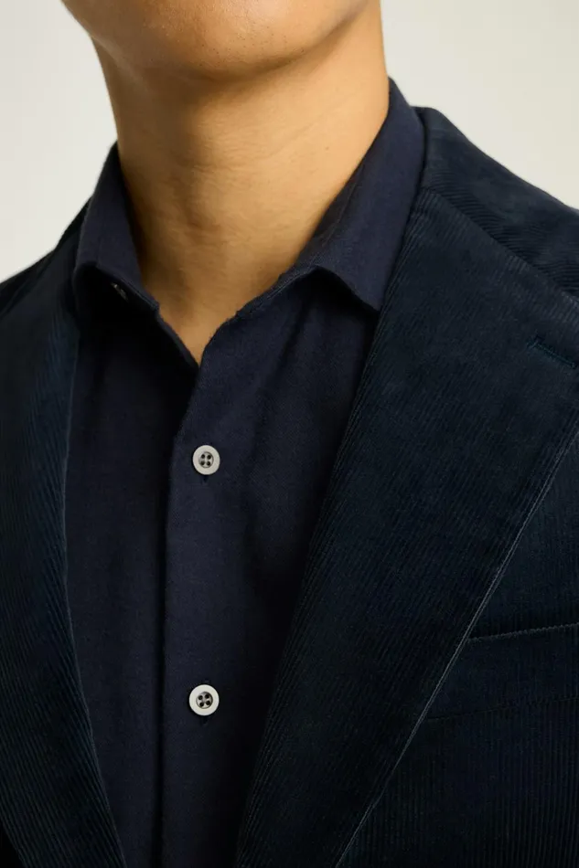 Men Jetsetter Italian Corduroy Blazer Dark Blue Bonobos Blazers and Sport Coats