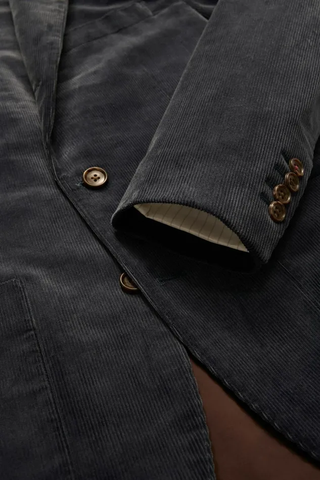 Men Jetsetter Italian Corduroy Blazer Dark Blue Bonobos Blazers and Sport Coats