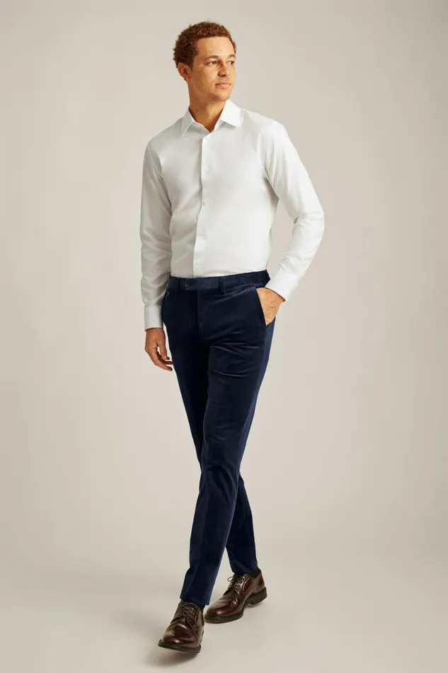 Men Jetsetter Italian Corduroy Dress Pant Navy Bonobos Dress Pants