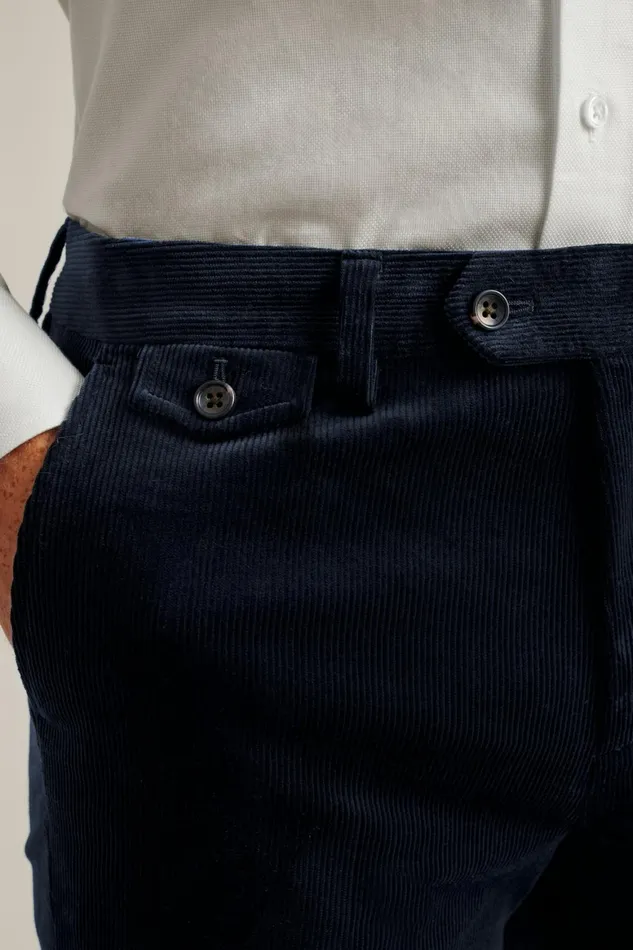 Men Jetsetter Italian Corduroy Dress Pant Navy Bonobos Dress Pants