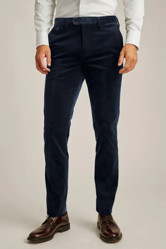 Men Jetsetter Italian Corduroy Dress Pant Navy Bonobos Dress Pants
