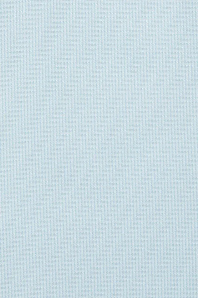 Men Jetsetter Stretch Dress Shirt Azure Blue Micro Houndstooth Bonobos Business Casual Shirts