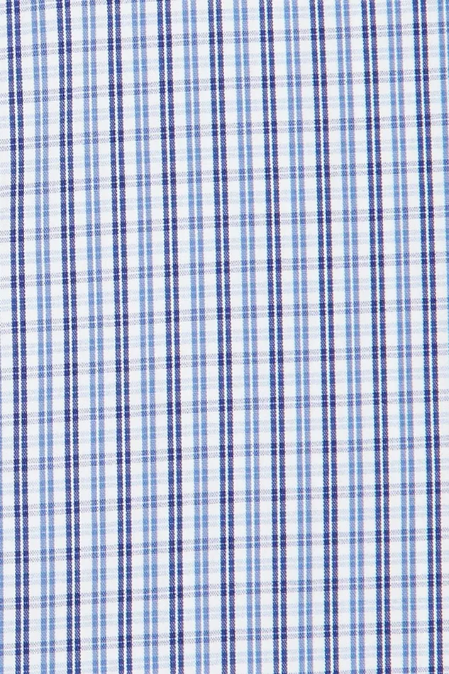 Men Jetsetter Stretch Dress Shirt Blue Tattersall Bonobos Business Casual Shirts