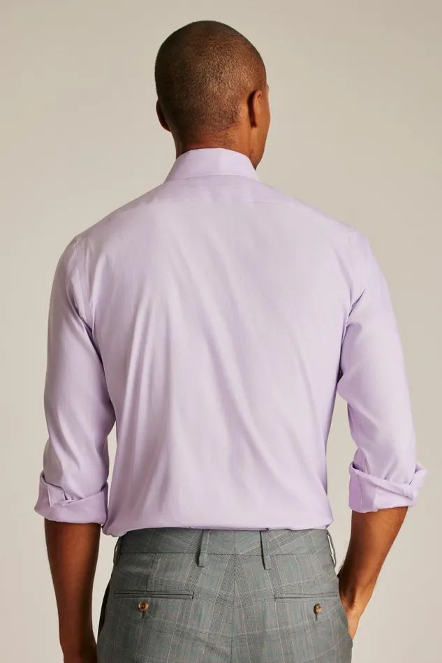 Men Jetsetter Stretch Dress Shirt Lavender Texture Bonobos Business Casual Shirts