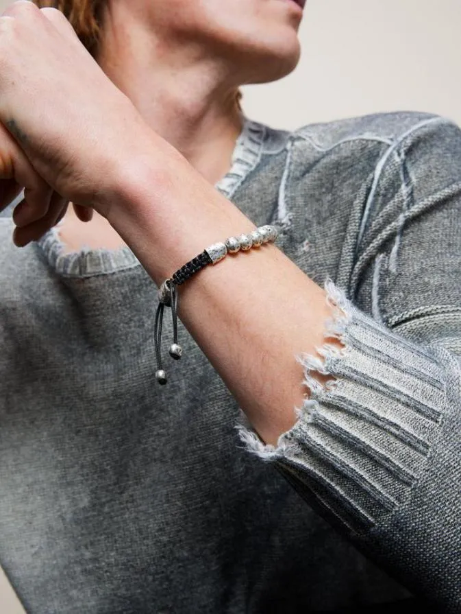 Men Jewelry John Varvatos ARTISANAL SILVER BRACELET Silver