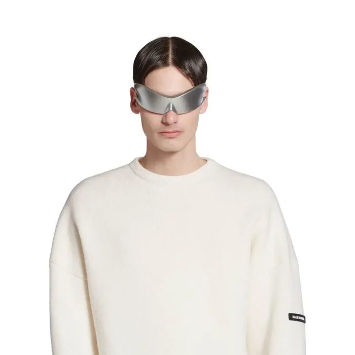 Men Knitwear Balenciaga Sweater In White