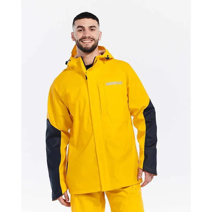 Men Longshore Jacket Cat Footwear Waterproof