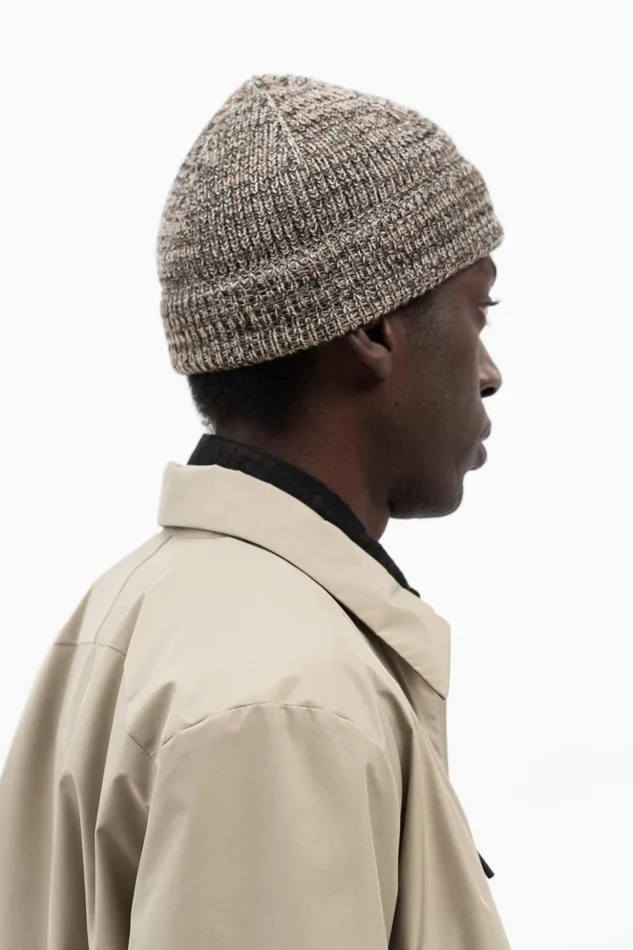 Men Norse Projects Beanies Alpaca Mohair Stripe Beanie Espresso
