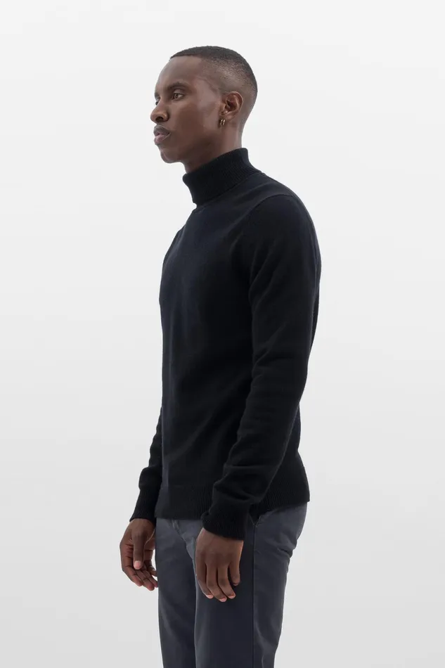 Men Norse Projects Knitwear Kirk Merino Lambswool Black
