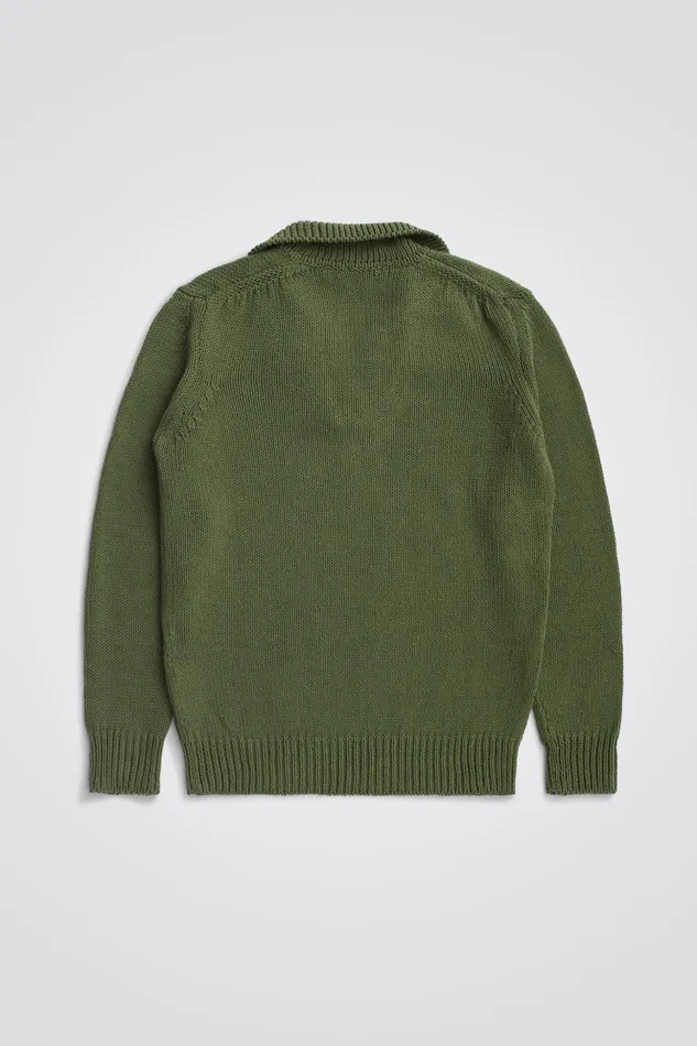 Men Norse Projects Knitwear Lasse Cotton Holiday Polo Ivy Green