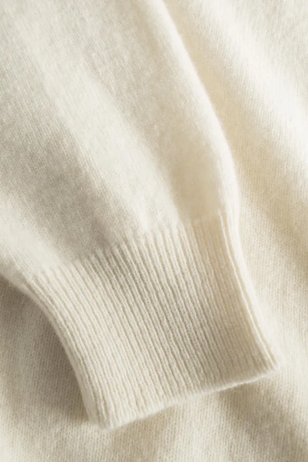 Men Norse Projects Knitwear Marco Merino Lambswool Polo Ecru