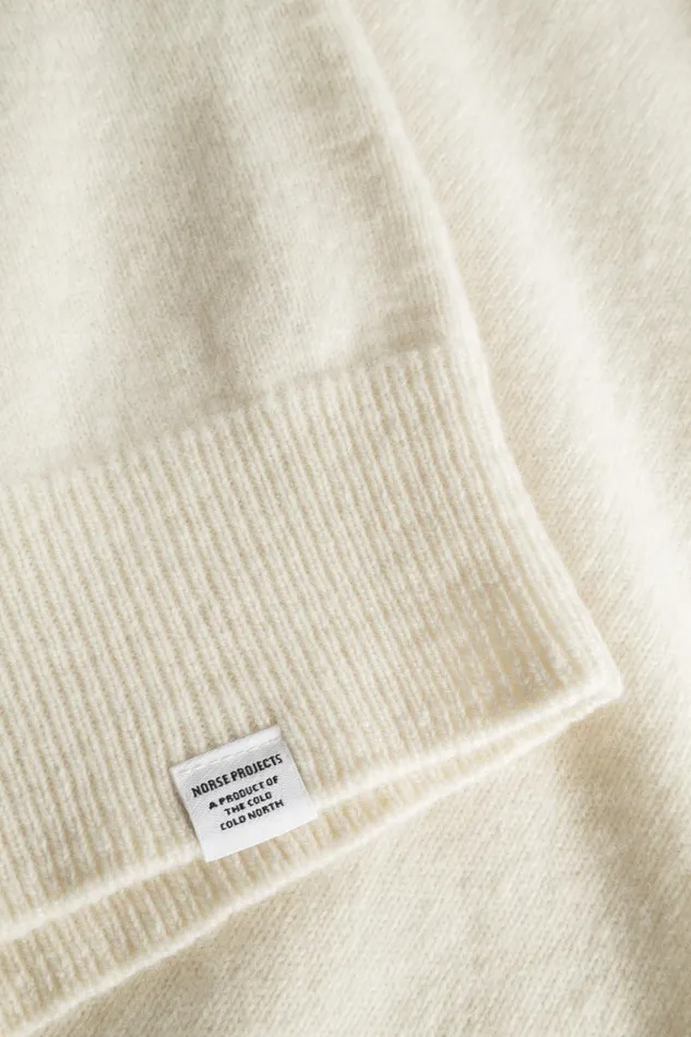Men Norse Projects Knitwear Marco Merino Lambswool Polo Ecru