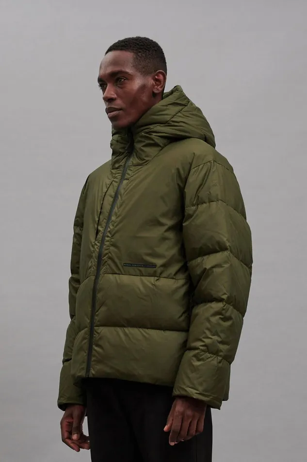 Men Norse Projects Outerwear Asger Pertex Quantum Down Jacket Army Green