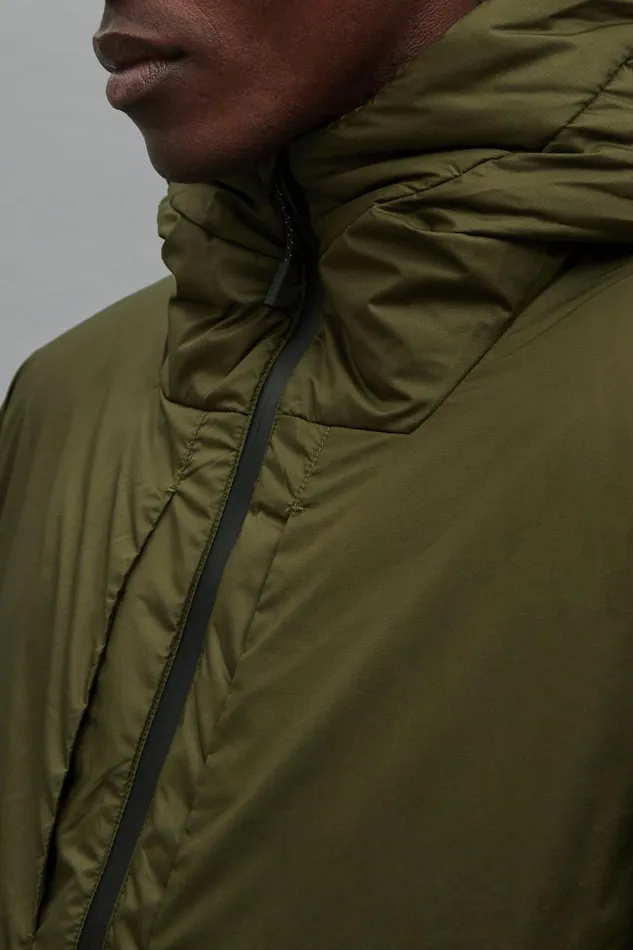 Men Norse Projects Outerwear Asger Pertex Quantum Down Jacket Army Green