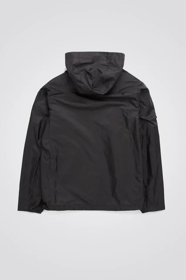 Men Norse Projects Outerwear Pasmo Hooded Windbreaker Jacket Black