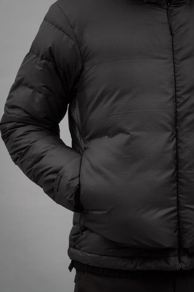 Men Norse Projects Outerwear Pasmo Rip Down Jacket Black