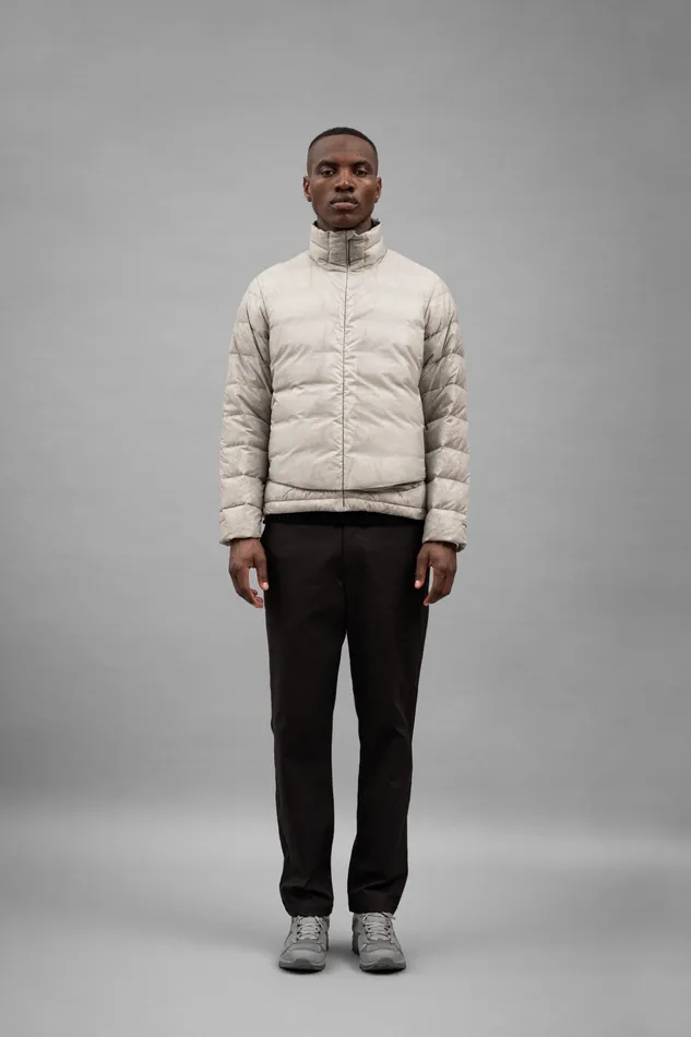 Men Norse Projects Outerwear Pasmo Rip Down Jacket Lucid White