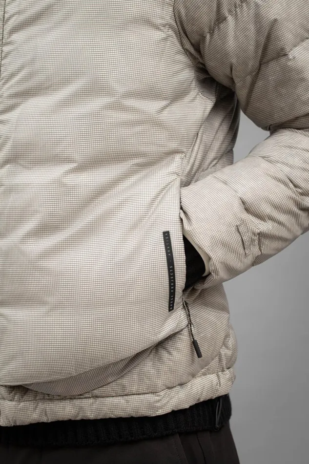 Men Norse Projects Outerwear Pasmo Rip Down Jacket Lucid White