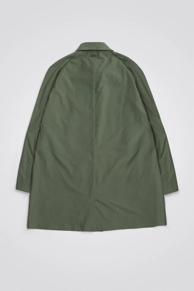 Men Norse Projects Outerwear Vargo Travel Light Raglan Mac Spruce Green