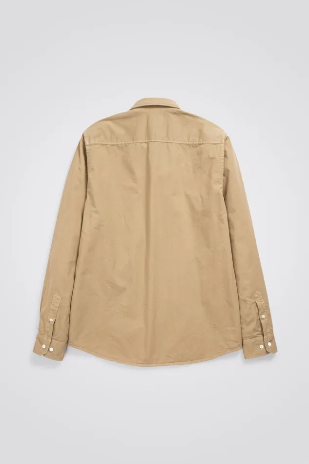 Men Norse Projects Shirting Anton Light Twill Shirt Utility Khaki