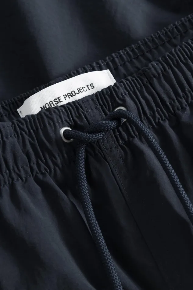 Men Norse Projects Shorts Hauge Recycled Nylon Swimmers Dark Navy