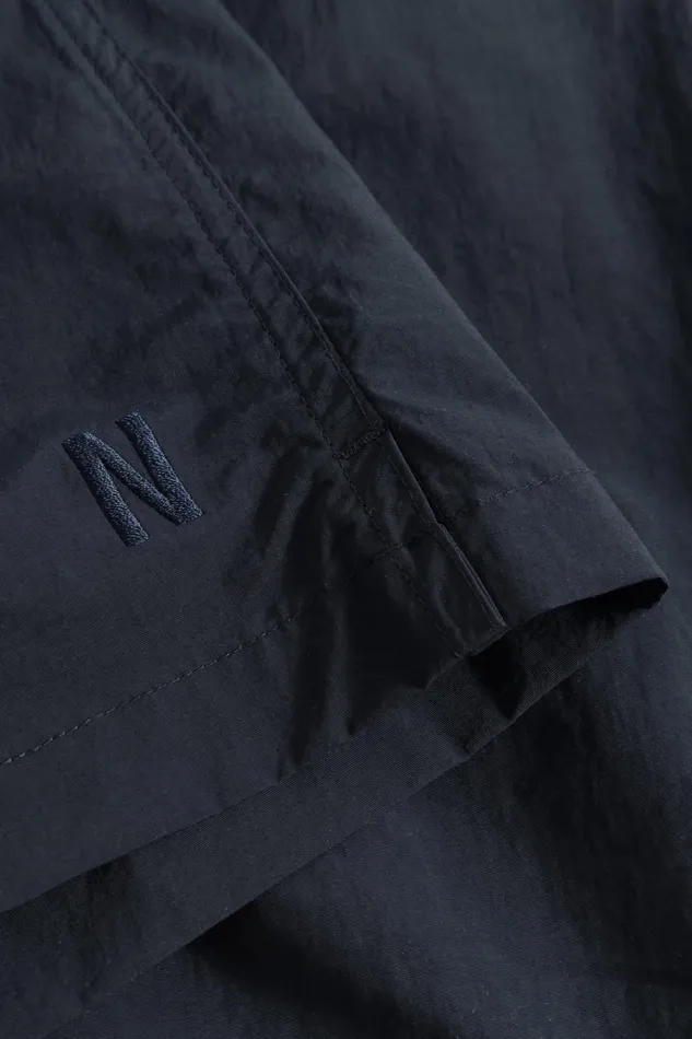 Men Norse Projects Shorts Hauge Recycled Nylon Swimmers Dark Navy