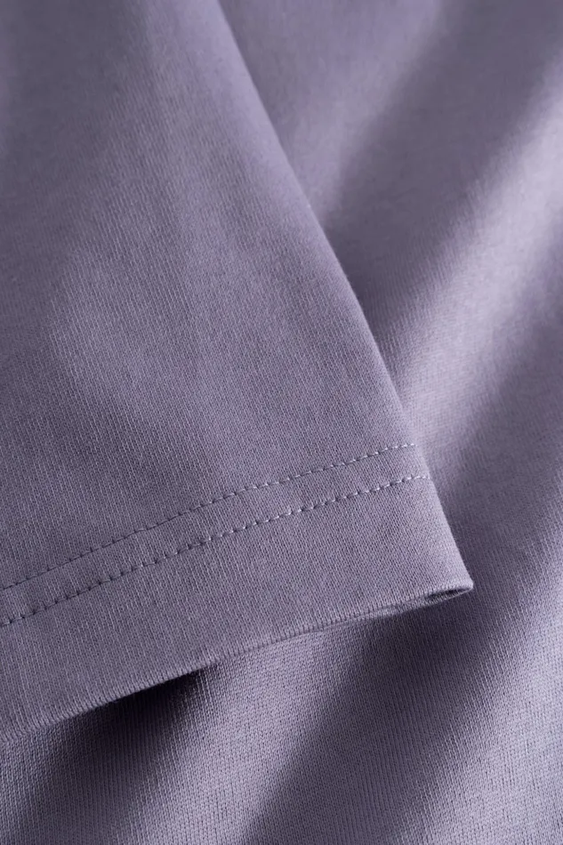 Men Norse Projects TShirts Johannes N Logo Tshirt Dusk Purple