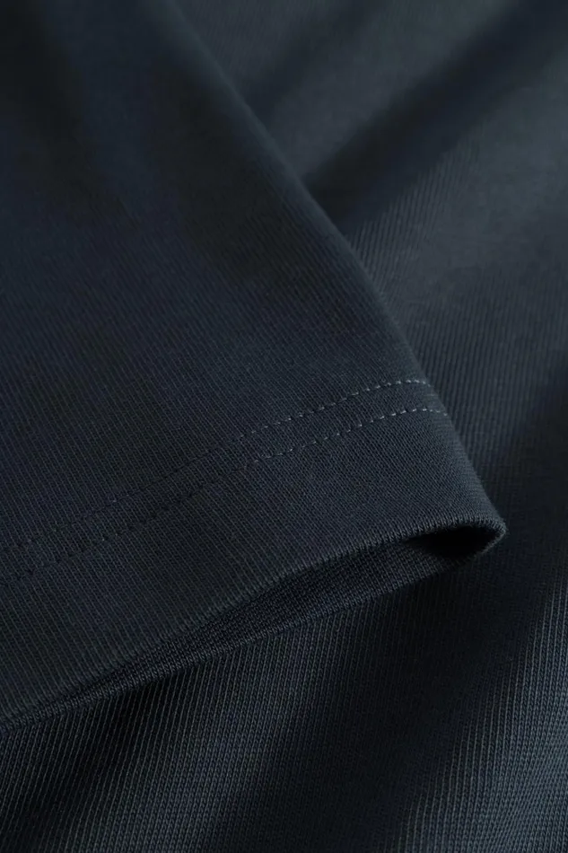 Men Norse Projects TShirts Simon Loose Organic Heavy Jersey Large N TShirt Dark Navy