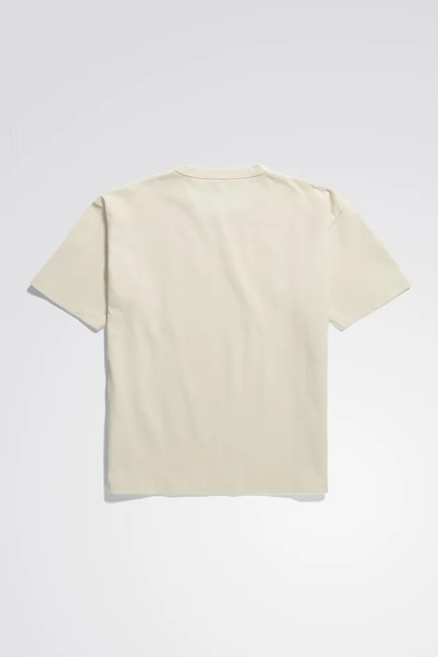 Men Norse Projects TShirts Simon Loose Printed TShirt Ecru