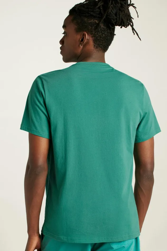 Men Organic Cotton Tee Bayou Teal Bonobos Short Sleeve Tees