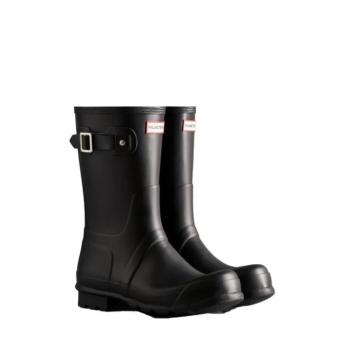 Men Original Short Rain Boots Hunter Boots Original Short Rain Boots Black Men Original Short Rain Boots Hunter Boots Original Short Rain Boots Black
