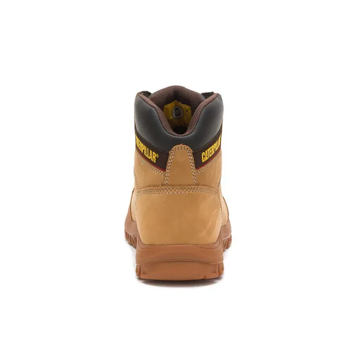Men Outline Work Boot Cat Footwear Boots