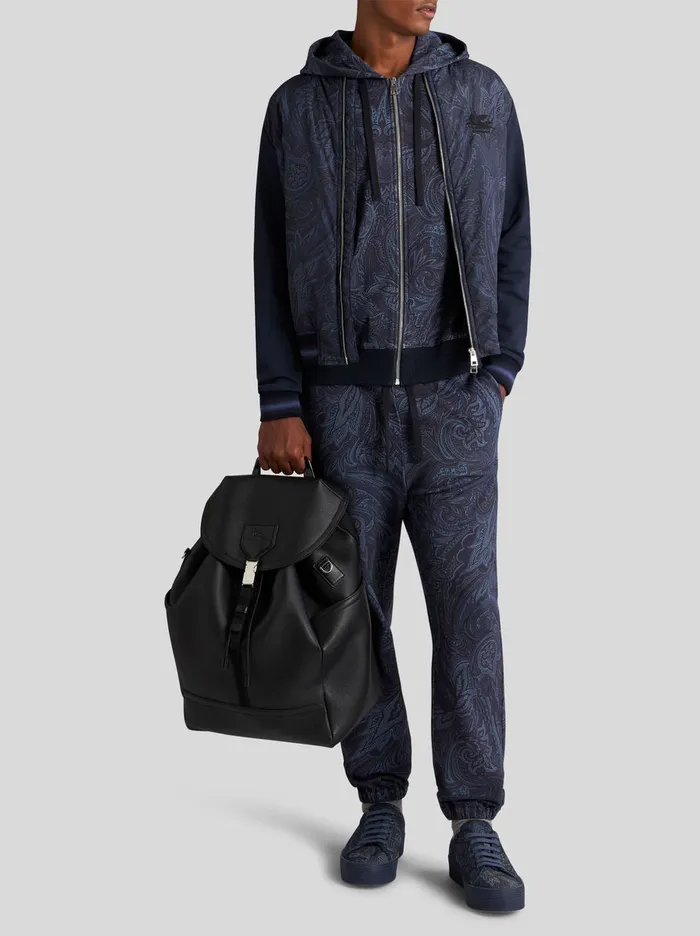 Men Paisley Hooded Sweatshirt Etro Sweatshirts