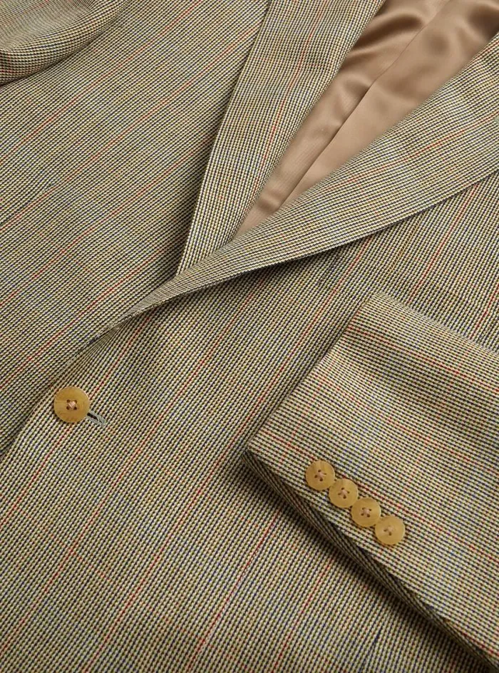 Men Paul Stuart Blazers and Jackets Wool and Silk Stuart Jacket Multi