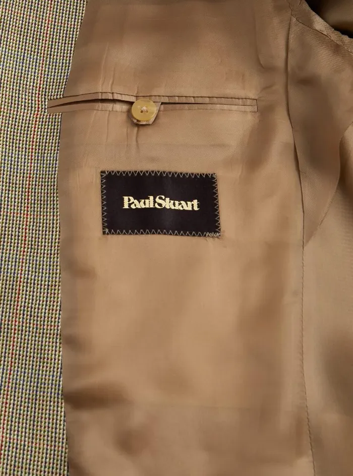 Men Paul Stuart Blazers and Jackets Wool and Silk Stuart Jacket Multi