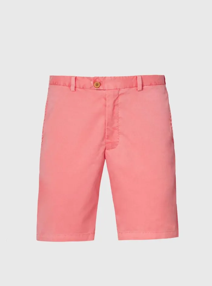 Men Paul Stuart Pants Performance Short Light Pink