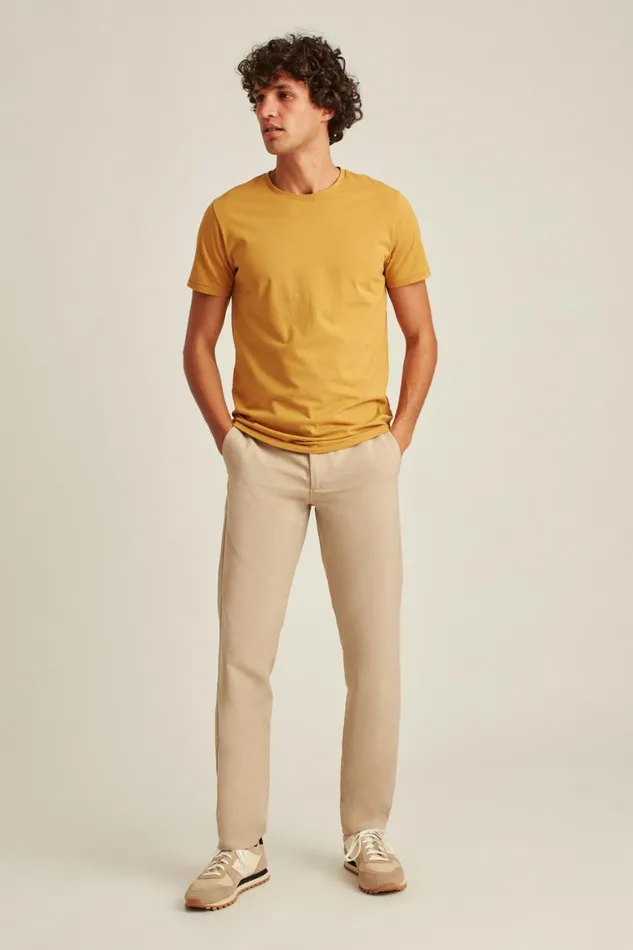 Men Performance Link Pants Khaki Heather Bonobos Joggers and Athleisure