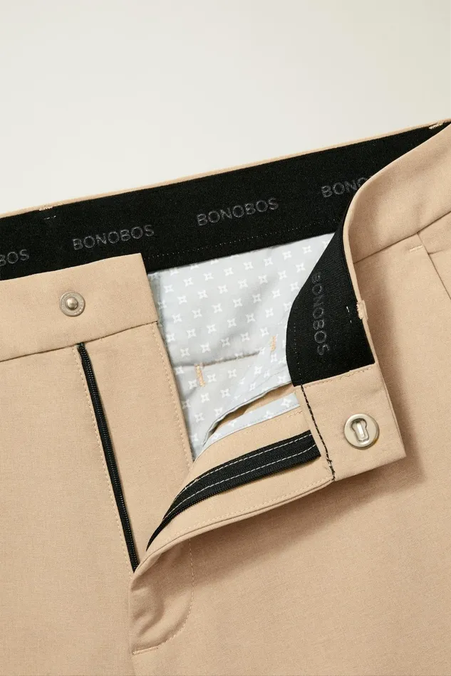 Men Performance Link Pants Khaki Heather Bonobos Joggers and Athleisure