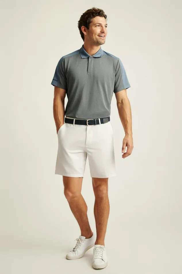 Men Performance Link Shorts Coconut Milk Bonobos Casual Shorts