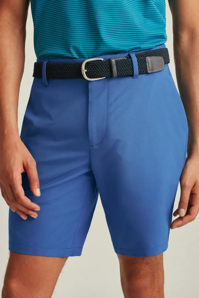 Men Performance Link Shorts Dark Blue Bonobos Casual Shorts