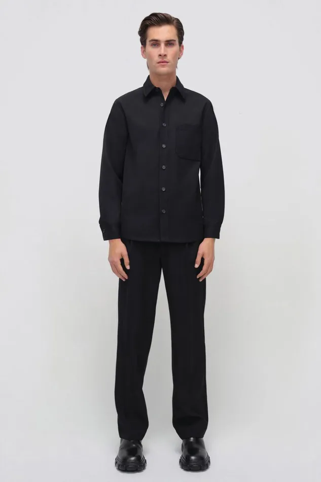 Men Rocco Jacket Black Jonathan Simkhai Jackets and Coats