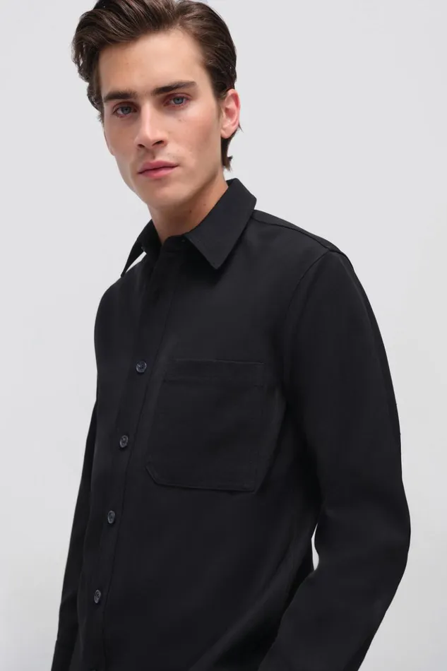 Men Rocco Jacket Black Jonathan Simkhai Jackets and Coats