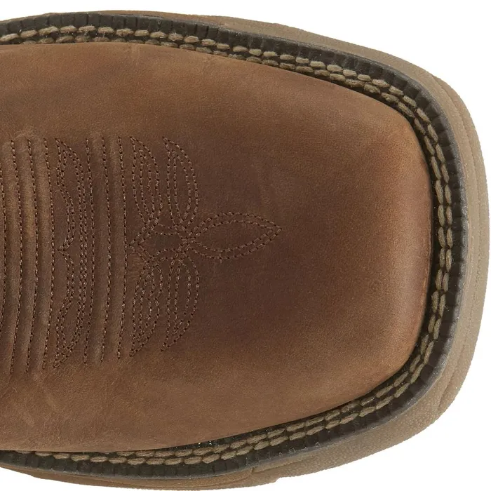 MEN Rush 11034 Waterproof Saddle Tan Justin Boots Work